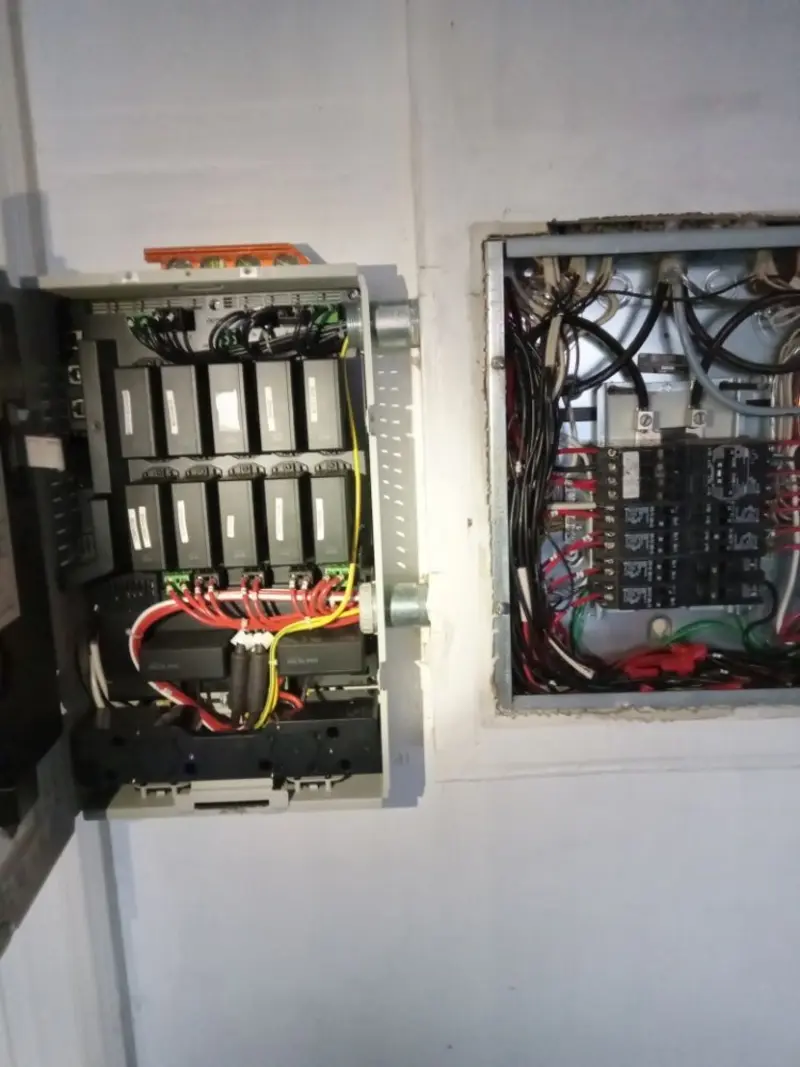 Electrical panel upgrade completed for Commercial Electrician Services in Potosi
